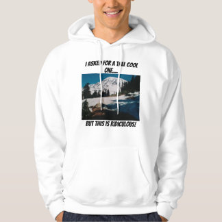 Rainier-shirt monteren. T-Shirt Hoodie