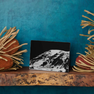 Rainier smelten fotoplaat