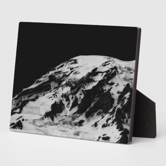 Rainier smelten fotoplaat (Zijkant)