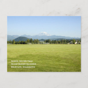 Rainier Soccer Field Briefkaart koppelen