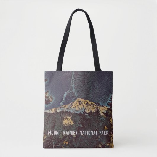 Rainier Summit Gepersonaliseerd Tote Bag (Voorkant)