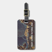 Rainier Summit National Park gepersonaliseerd Bagagelabel (Voorkant verticaal)