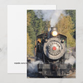 rainier train kaart (Voorkant / Achterkant)