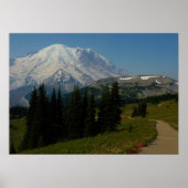 Rainier uit de Sourdegh Ridge Trail Poster (Voorkant)
