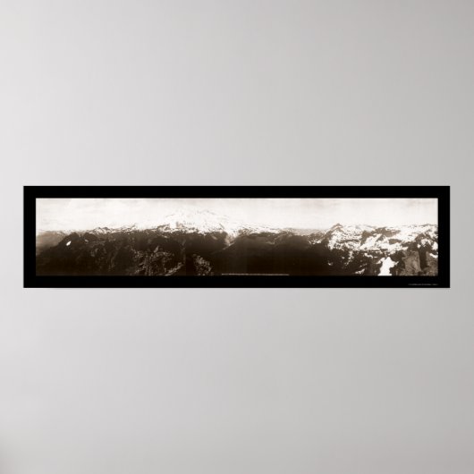 Rainier WA Foto van 1908 Poster (Voorkant)