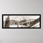 Rainier WA Snow Photo 1925 Poster (Voorkant)