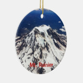 Rainier, Washington, Cascades Keramisch Ornament (Rechts)