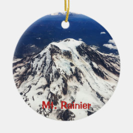 Rainier, Washington, Cascades Keramisch Ornament