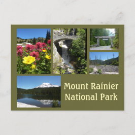 Rainiercollage monteren (reflectieermeer en Herfst Briefkaart