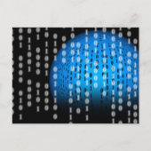 Raining Binary Briefkaart (Voorkant)