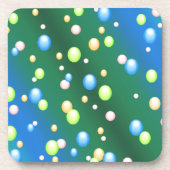 Raining Bubbles Bier Onderzetter (Voorkant)