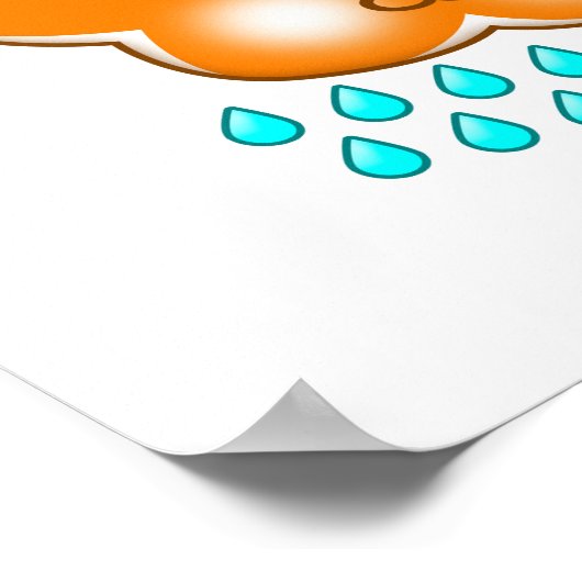 Raining Cats and Dogs Poster (Hoek)