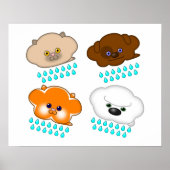 Raining Cats and Dogs Poster (Voorkant)
