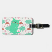 Raining Cats Bagagelabel (Voorkant horizontaal)