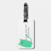 Raining Cats Bagagelabel (Achterkant verticaal)