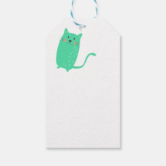 Raining Cats Cadeaulabel (Achterkant)