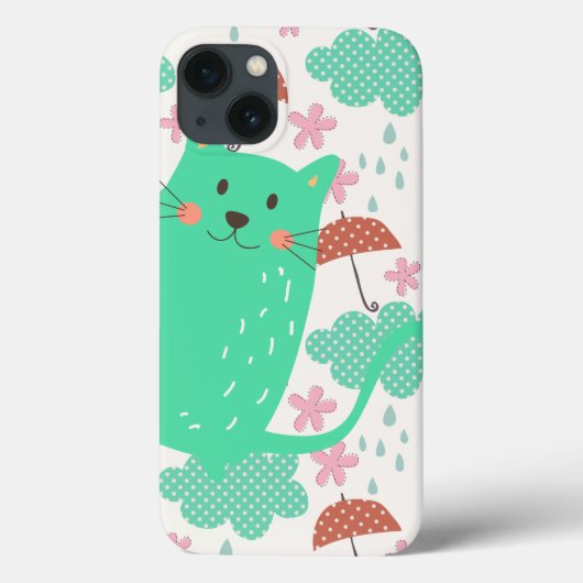 Raining Cats Case-Mate iPhone Case (Achterkant)