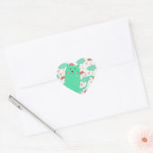 Raining Cats Hart Sticker (Envelop)