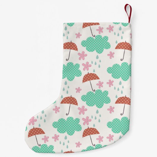 Raining Cats Kleine Kerstsok (Achterkant)