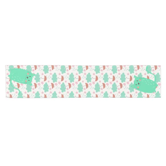 Raining Cats Korte Tafelloper (Horizontaal)