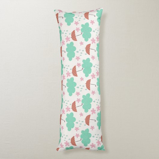 Raining Cats Lichaamskussen (Achterkant (Verticaal))