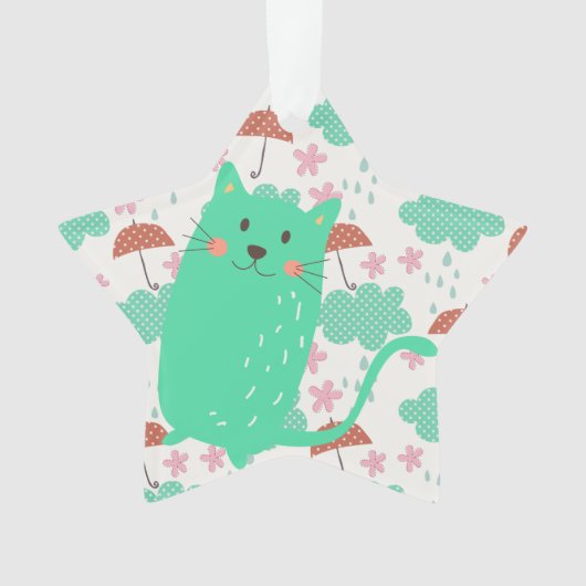 Raining Cats Ornament (voorkant)