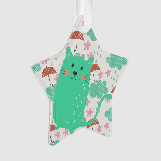 Raining Cats Ornament (voorkant)