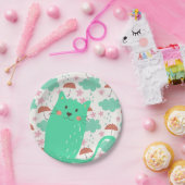 Raining Cats Papieren Bordje (Feest)