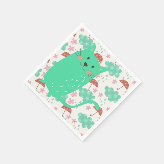 Raining Cats Servetten (Hoek)