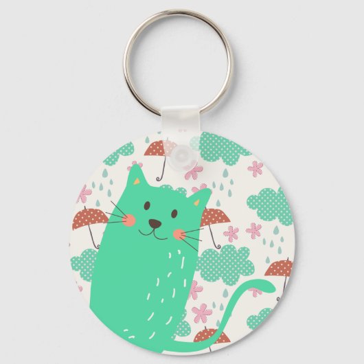Raining Cats Sleutelhanger (Voorkant)