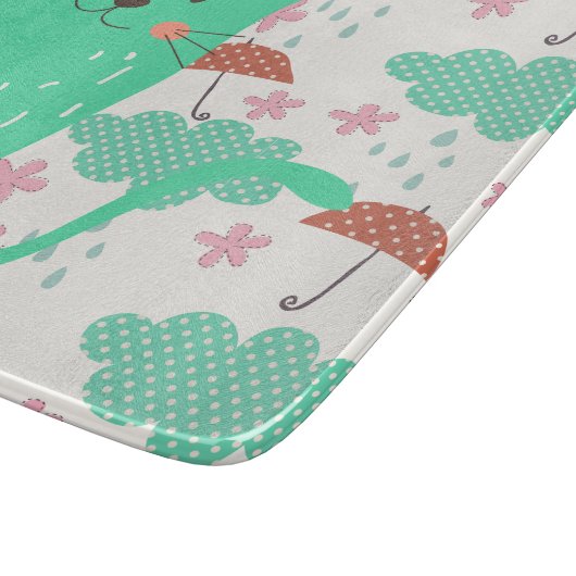 Raining Cats Snijplank (Hoek)