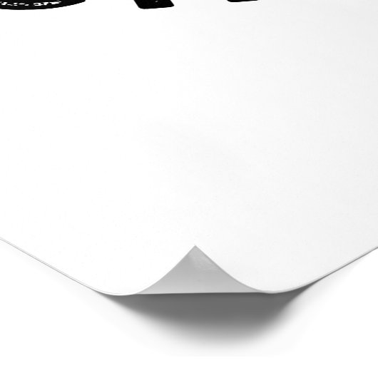 Raining Champ Funny Weather Rain Cloud Pun Poster (Hoek)