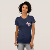 Raining Cherry Blossom T-shirt (Voorkant volledig)