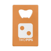 Raining Dice CC Bottle Open Creditkaart Flessenopener (Achterkant)