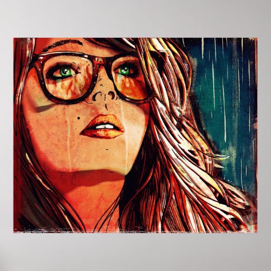 Raining Fire Poster (Voorkant)