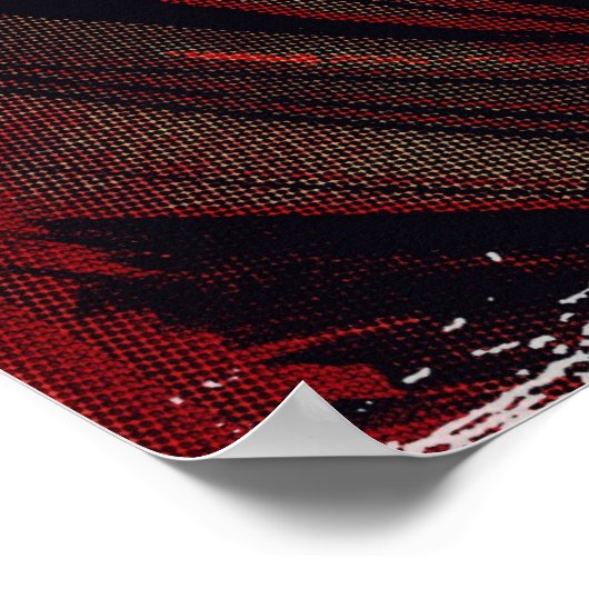 Raining Fire Poster (Hoek)