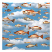 Raining Fish Foto Afdruk (Voorkant)