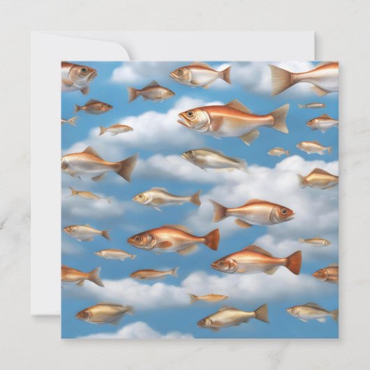 Raining Fish Kaart (Voorkant)