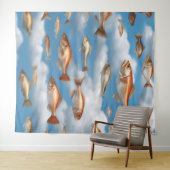 Raining Fish Wandkleed (In Situ (horizontaal))