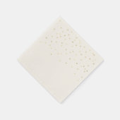 Raining Gold Hearts Paper Napkins Set van 50+ Servet (Hoek)