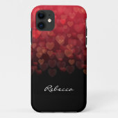 Raining Hearts Case-Mate iPhone Case (Achterkant)
