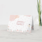 Raining Hearts Vrijgezellenfeest Hartelijk dank Kaart (Voorkant)