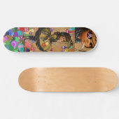 Raining Monsters Persoonlijk Skateboard (Horizontaal)