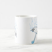 Raining Notes Piano Player Gift Shirt Keyboard Mus Koffiemok (Center)