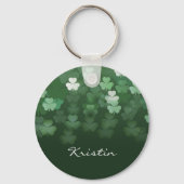 Raining Shamrocks Sleutelhanger (Voorkant)