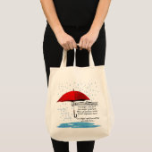 Raining & Sing Alternative Facts Kruidenier Canvas Tote Bag (Voorkant (product))