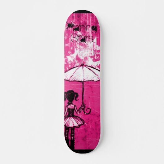 Raining Stars Persoonlijk Skateboard (Voorkant)