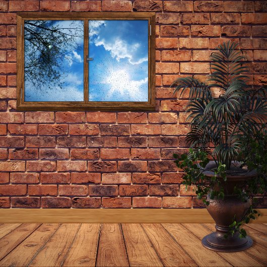 Raining Sunshine Window Lijst Poster