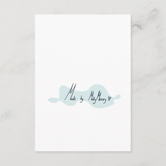 Rainingbloemen Informatiekaartje (Achterkant)