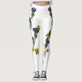 Rainingbloemen Leggings (Voorkant)